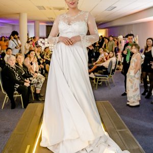 Vestido Novia 2 piezas